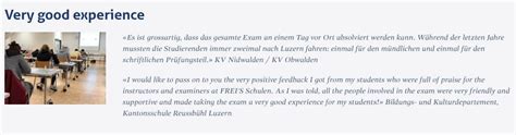 Cambridge English Exam Centre Luzern.